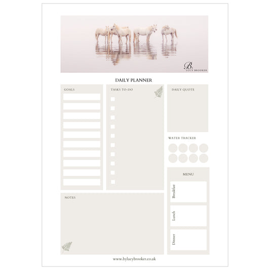 Downloadable Daily Planner
