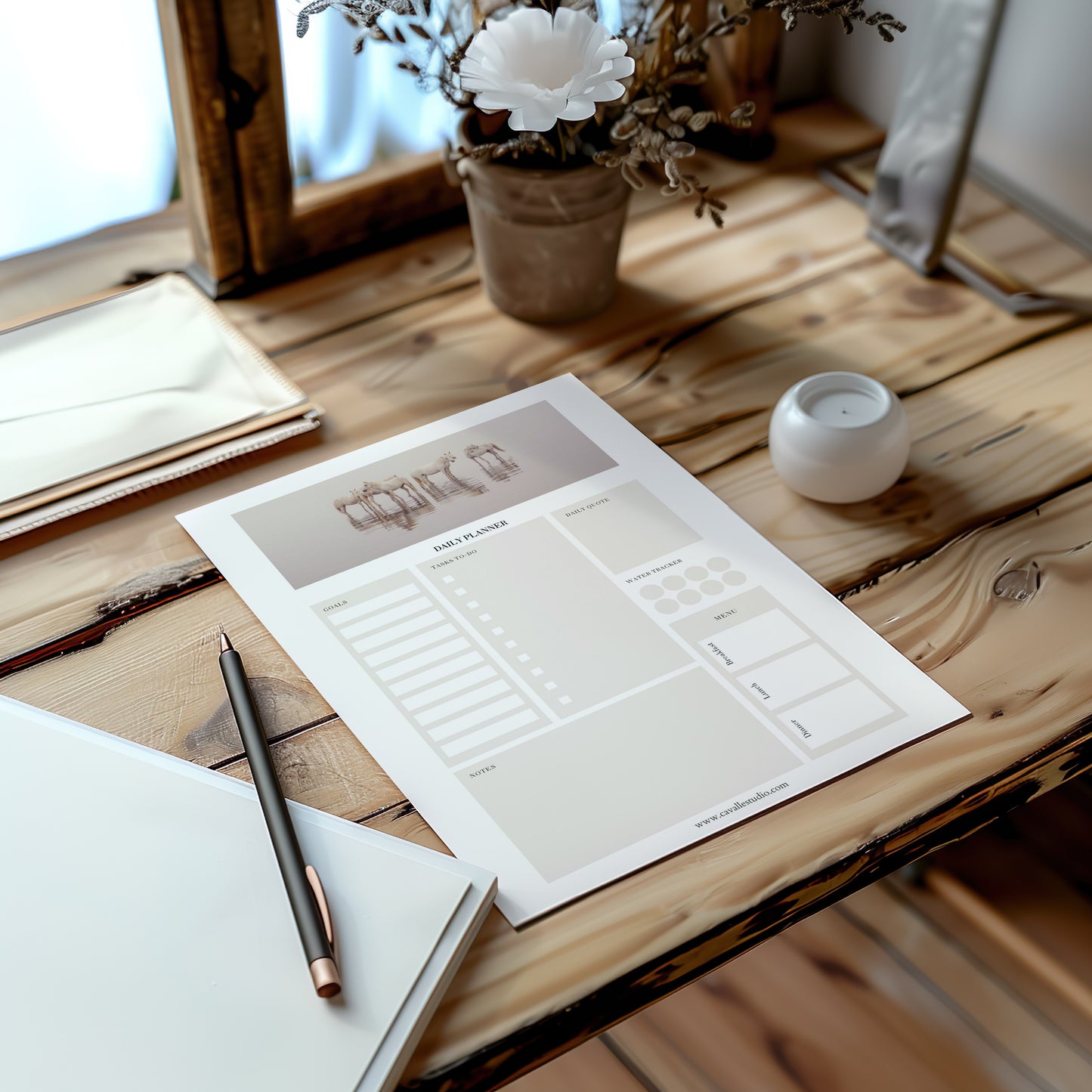 Downloadable Daily Planner