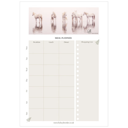 Downloadable Meal planner