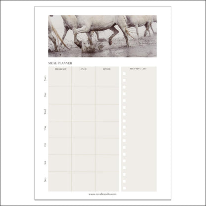 Downloadable Meal Planner