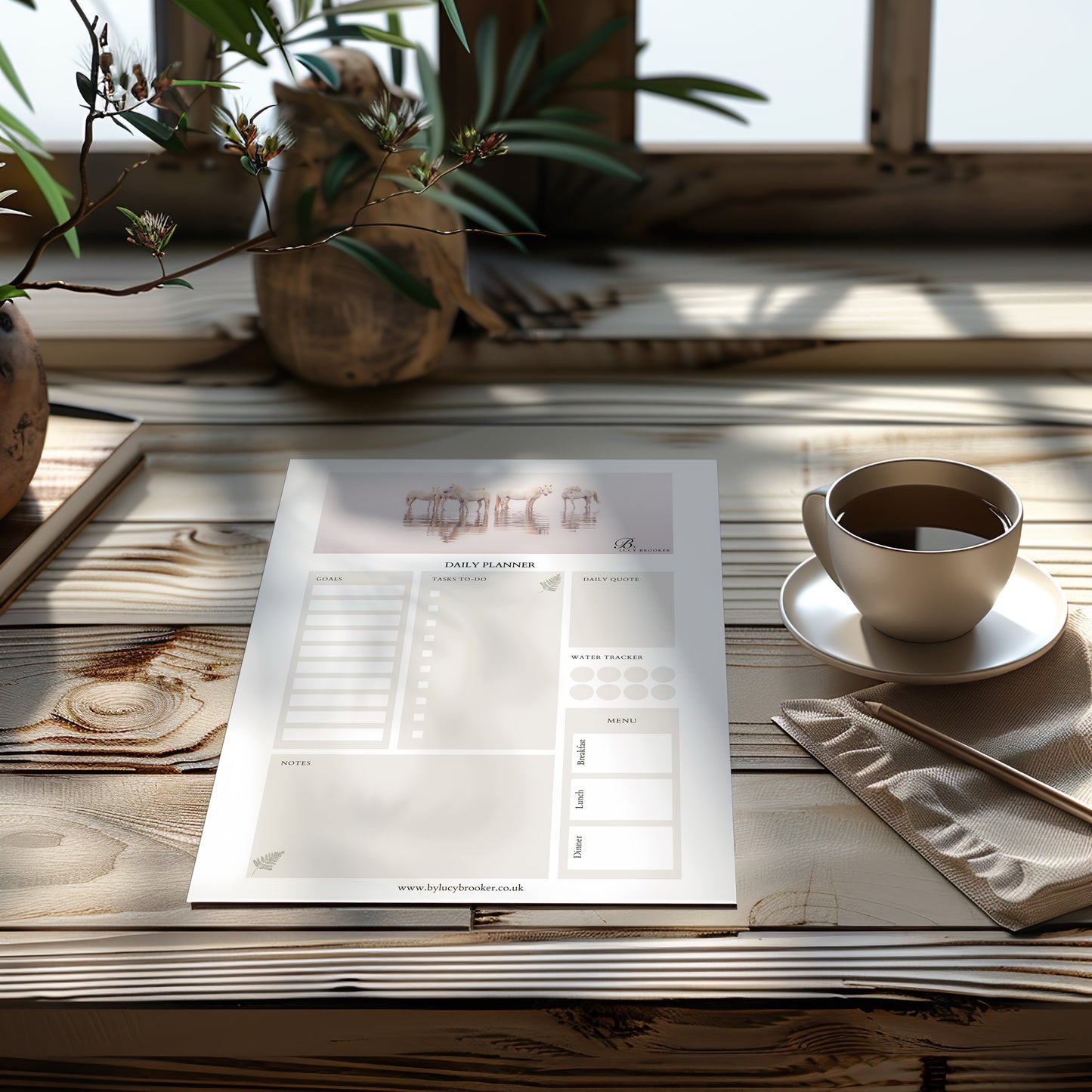 Downloadable Daily Planner